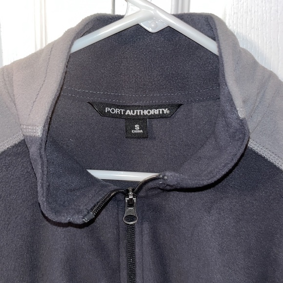 Port Authority F230 Colorblock Microfleece Jacket (Mens Small) NWOT - Picture 2 of 7